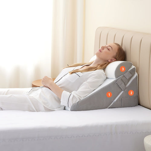 Cojín en Cuña Ajustable RelaxPlus – Comodidad y Soporte para la Recuperación