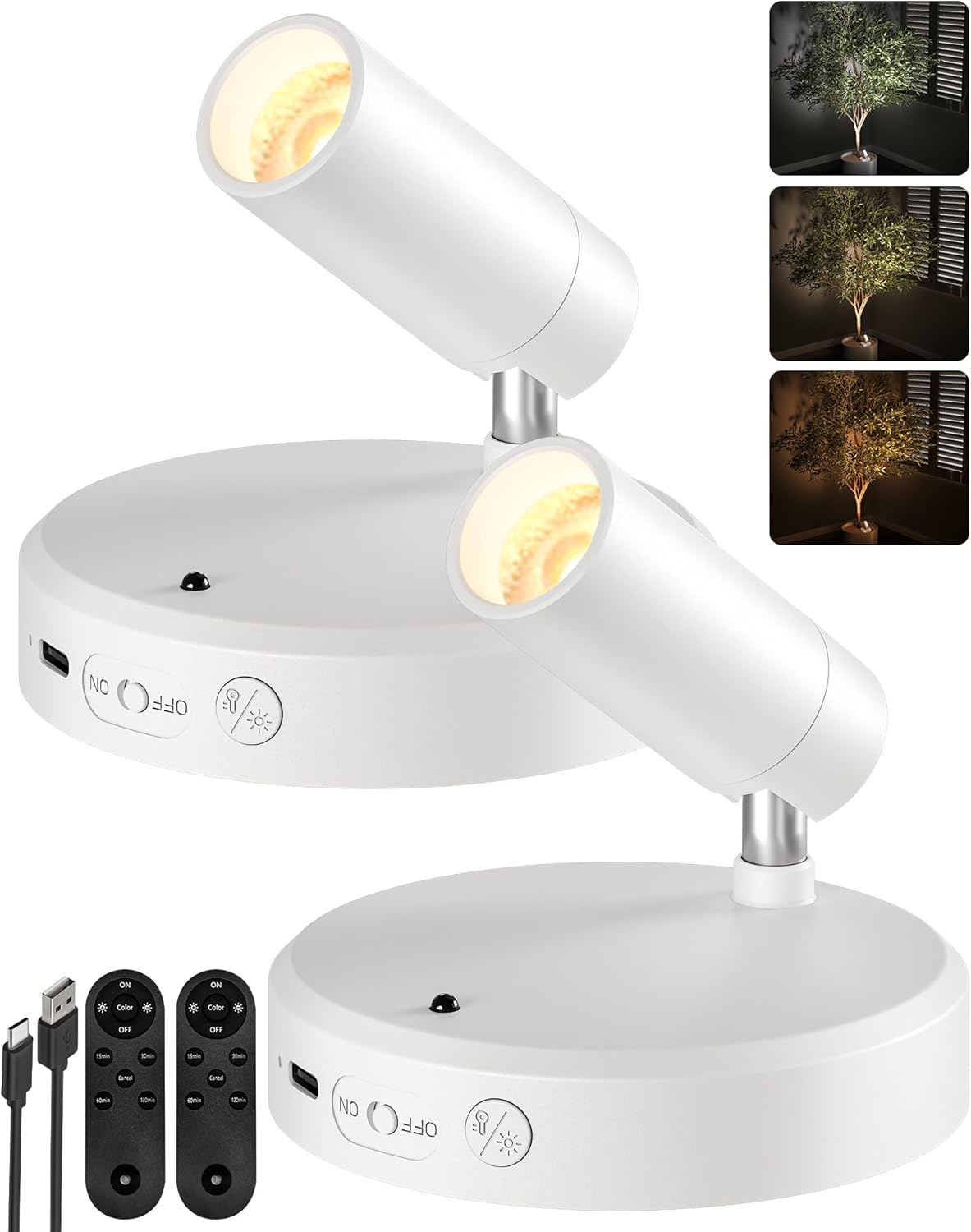 Luz RGB Recargable Inalámbrica para Fotografía