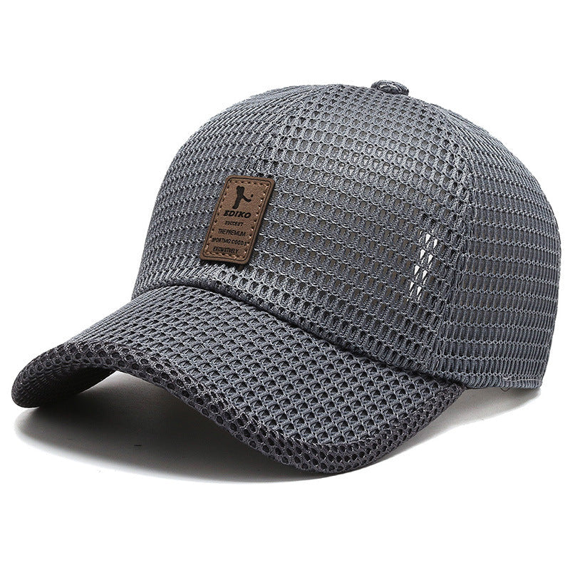 Gorra ligera y transpirable. - Gris