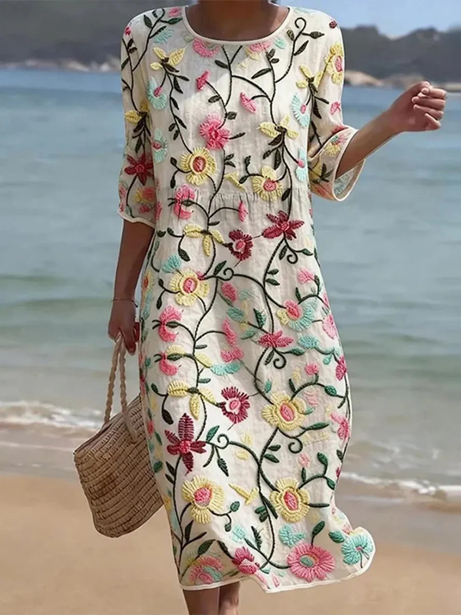 Vestido Maxi Floral para Mujer | Estilo Elegante