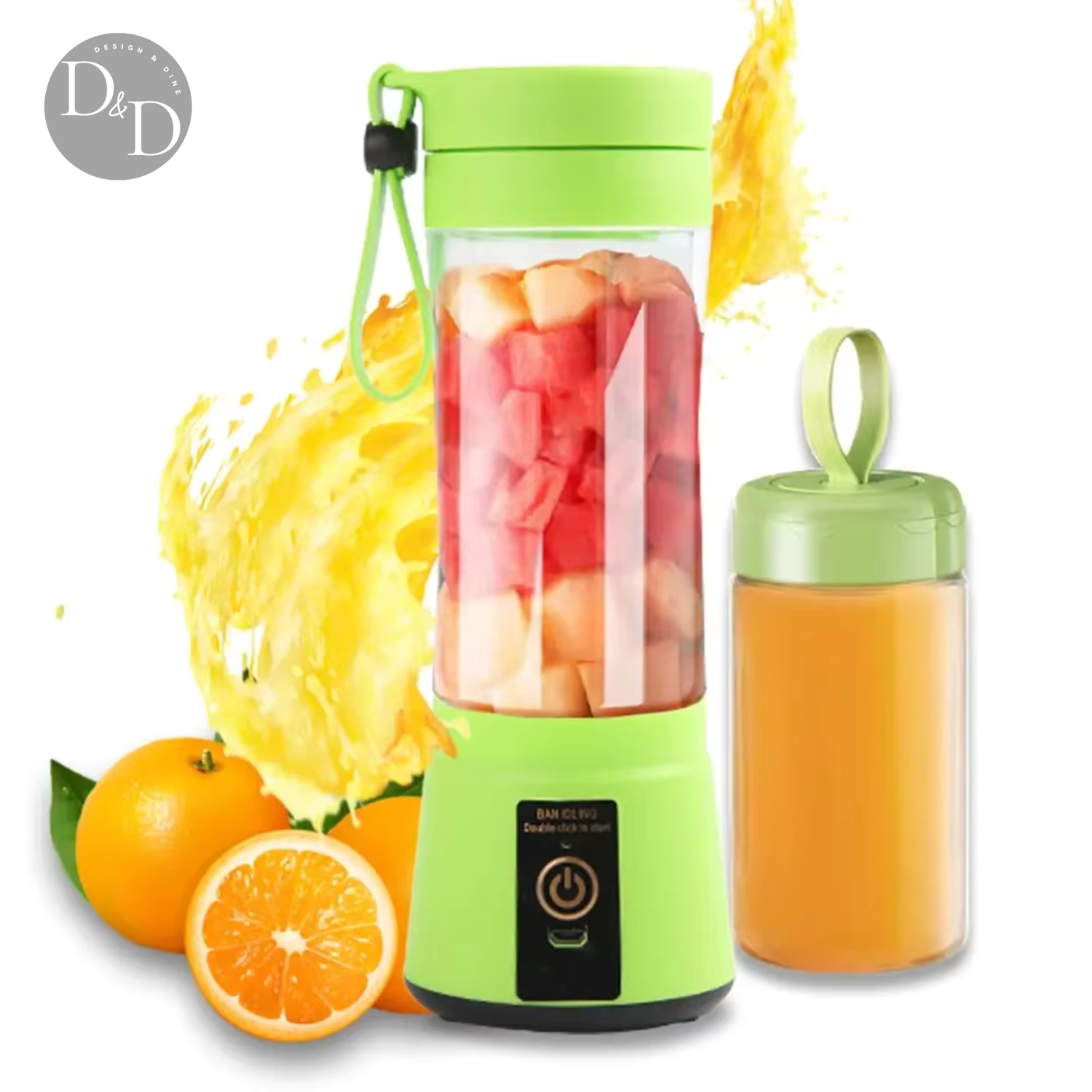 MixCup Pro - Vaso de batidora portátil recargable por USB