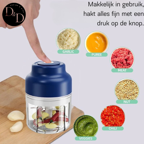 ChopMate – Mini picadora eléctrica de verduras