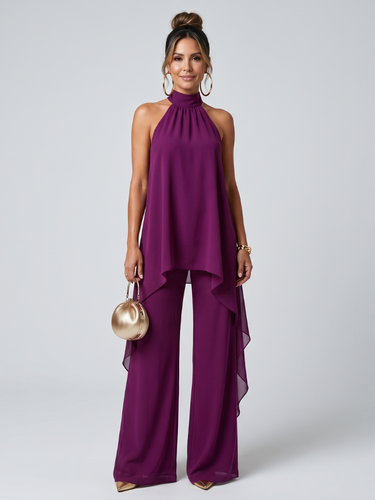 Conjunto Capri | Halter Asimétrico