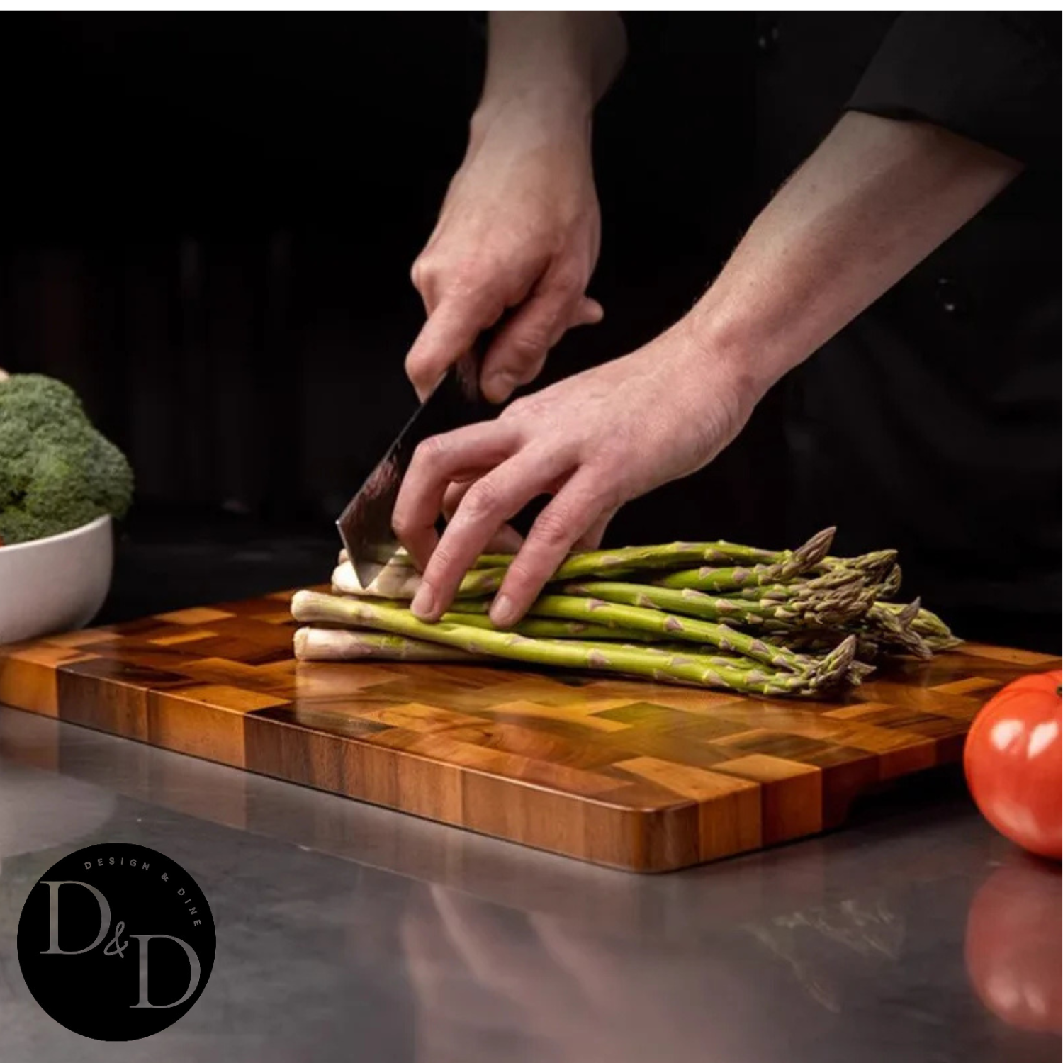 Duocut - Diseño de madera de acacia resistente