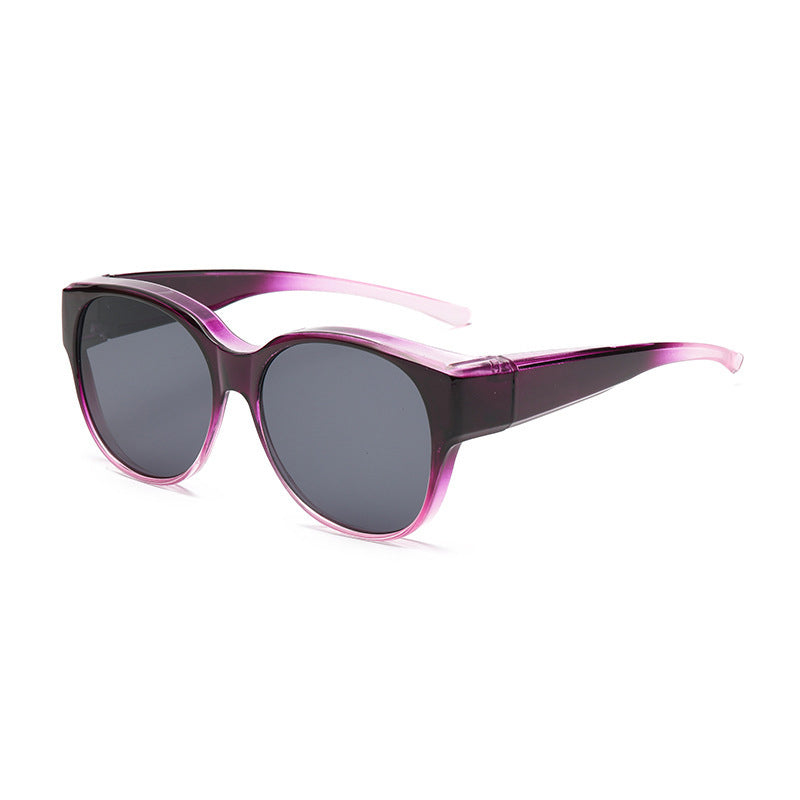Gafas de Sol Superpuestas Polarizadas UV400 Diseño Cat-Eye para Hombre y Mujer