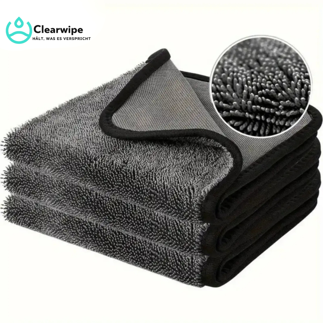 LimpiaMax - Paño de Microfibra Ultraabsorbente para Secado sin Rayas