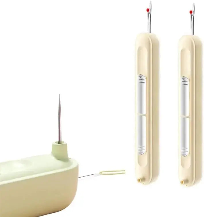 Enhebrador de Agujas y Descosedor 2 en 1 con Diseño Retráctil
