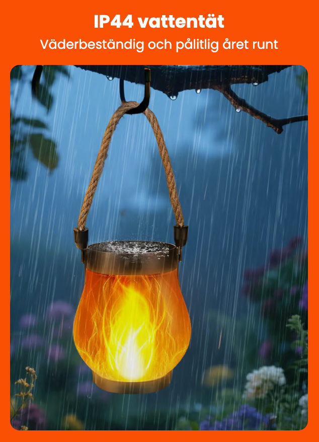 LlamaViva | Farol con Efecto de Fuego Realista