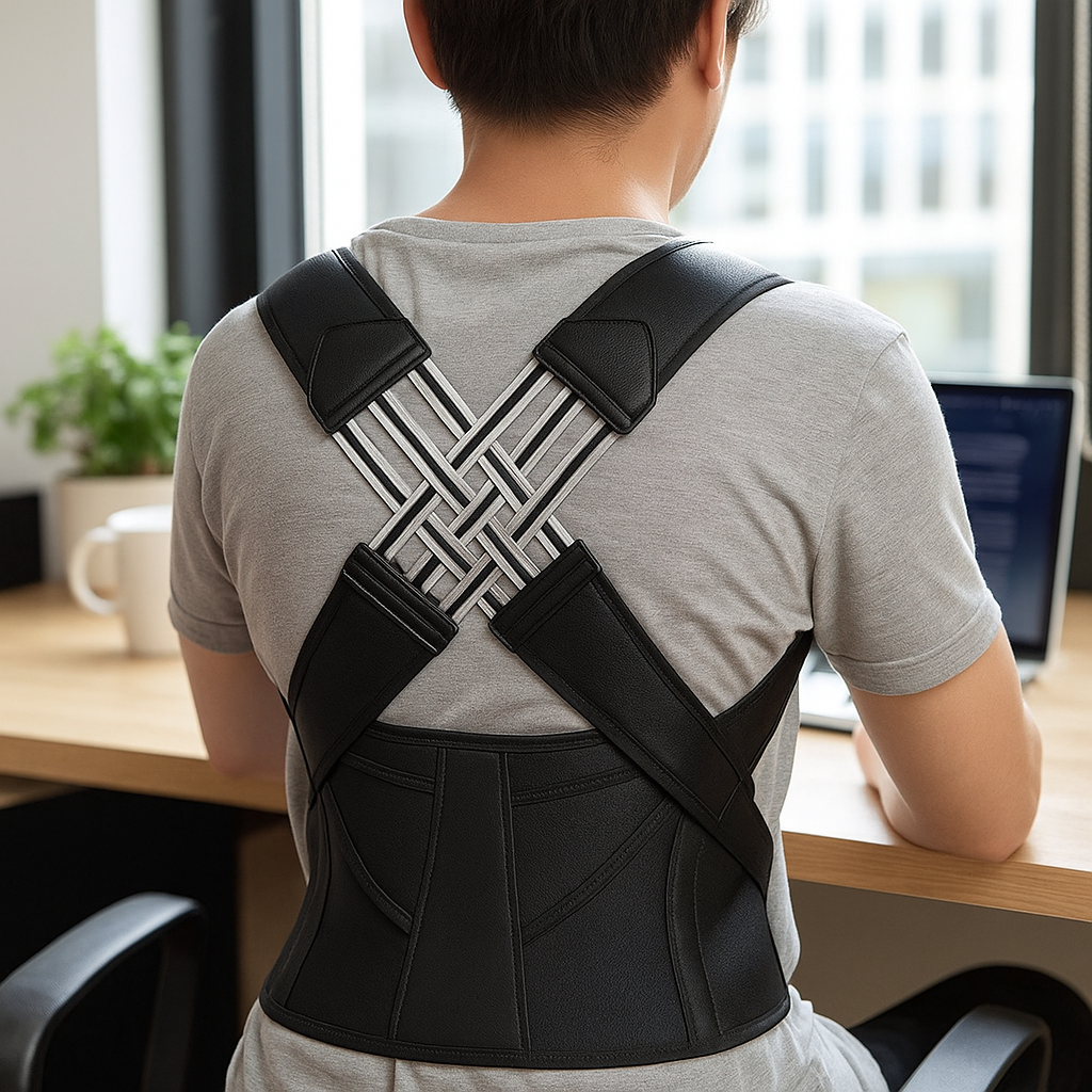 Corrector de Postura Cervical Ergonómico, Ajustable