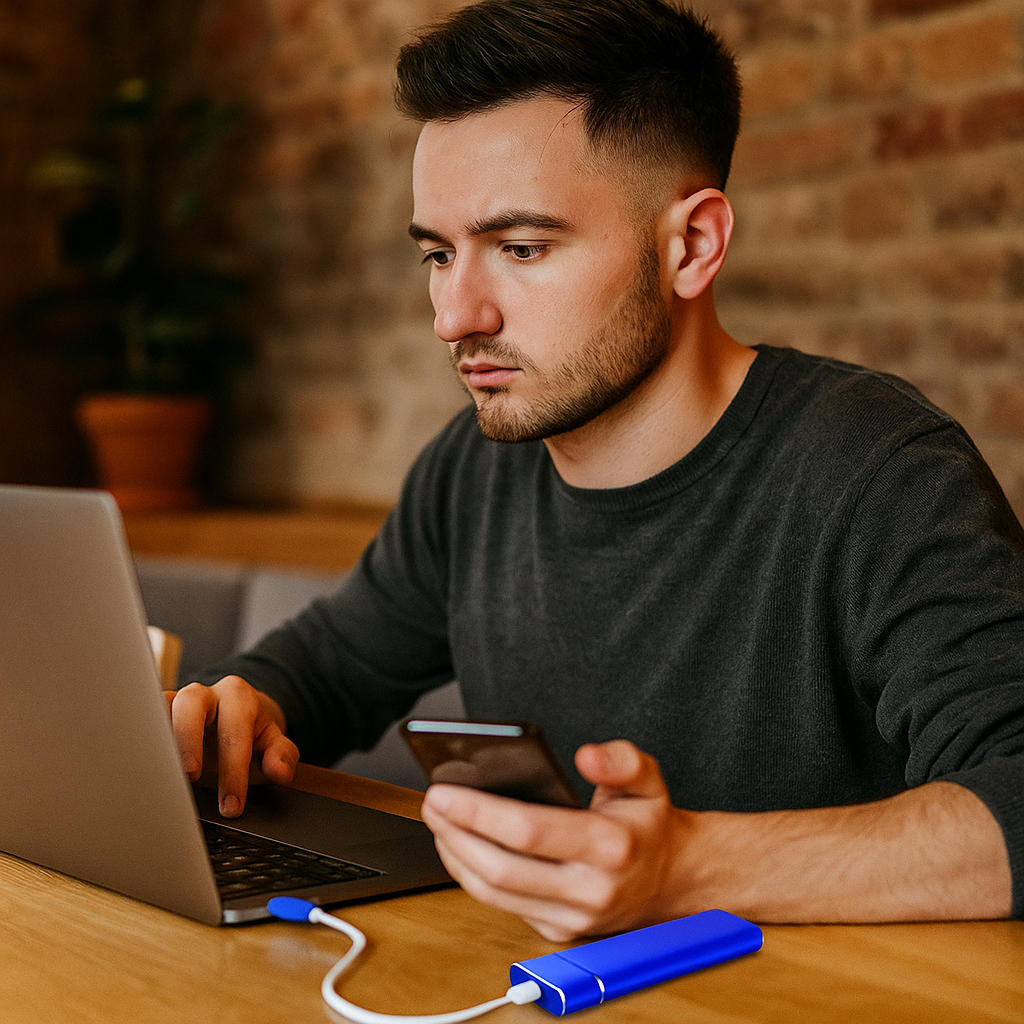 Disco Duro Externo 8TB Portátil, Alta Velocidad