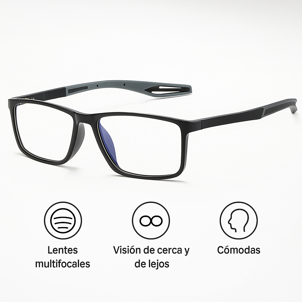 Gafas de Lectura Ultraligeras Multifuncionales Cerca y Lejos