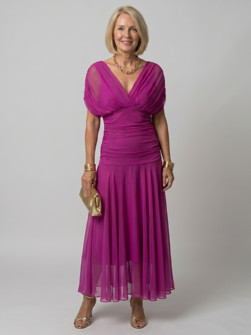 Calen | Vestido Midi Off Shoulder