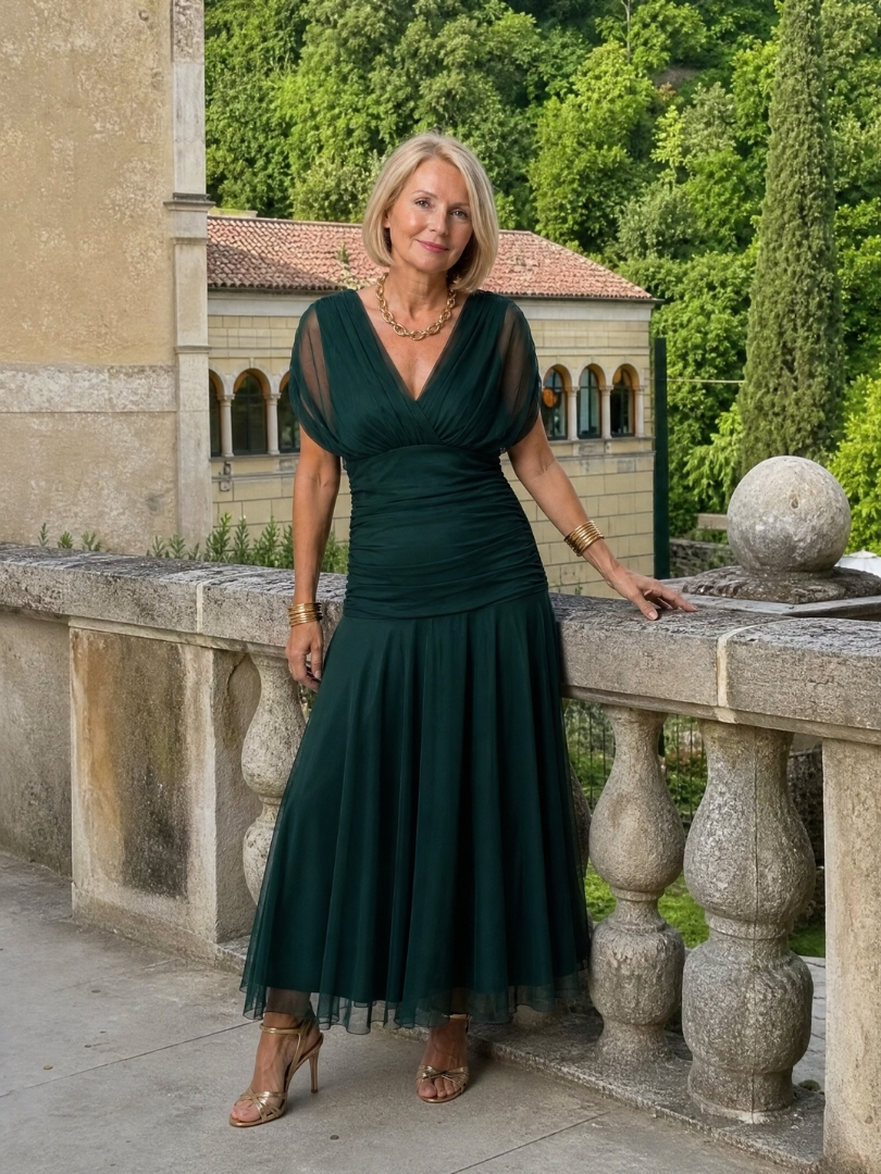 Calen | Vestido Midi Off Shoulder