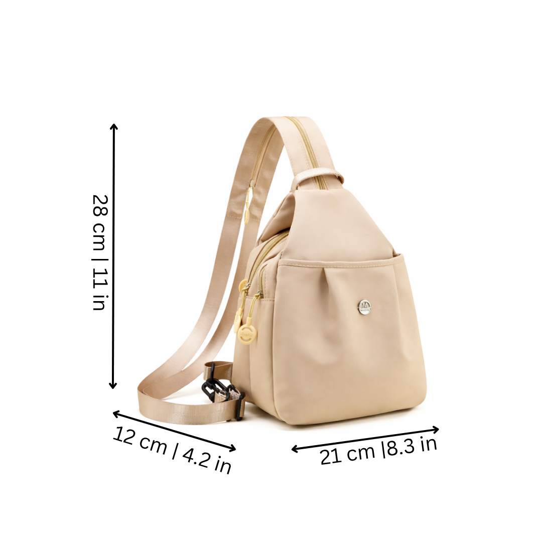 SenderoFit | Bolsa Crossbody Multibolsillo – Ligera, Segura y Versátil