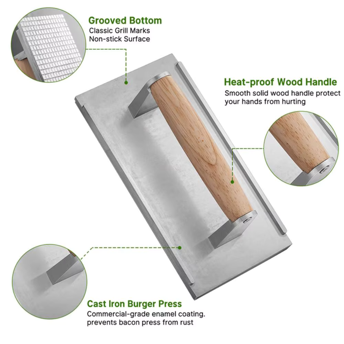 Peso de hamburguesa premium – ¡Para hamburguesas perfectas cada vez!