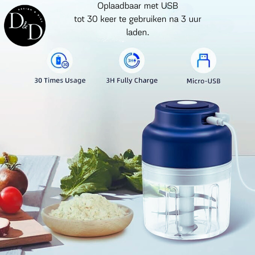 ChopMate – Mini picadora eléctrica de verduras