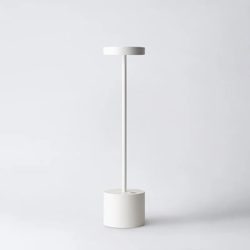 Lámpara de Mesa LED Metálica Inalámbrica