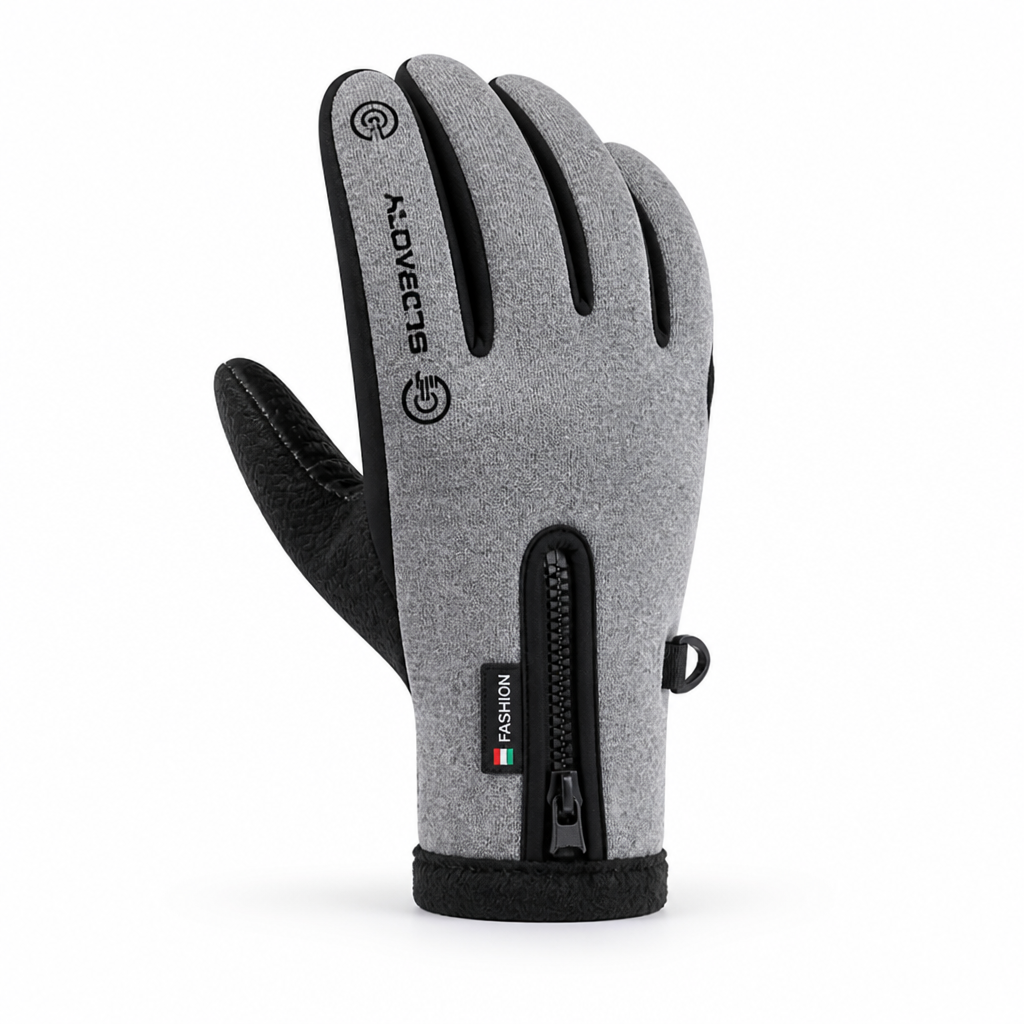 Aanraakgevoelige thermohandschoenen met grip op de handpalm voor de winter