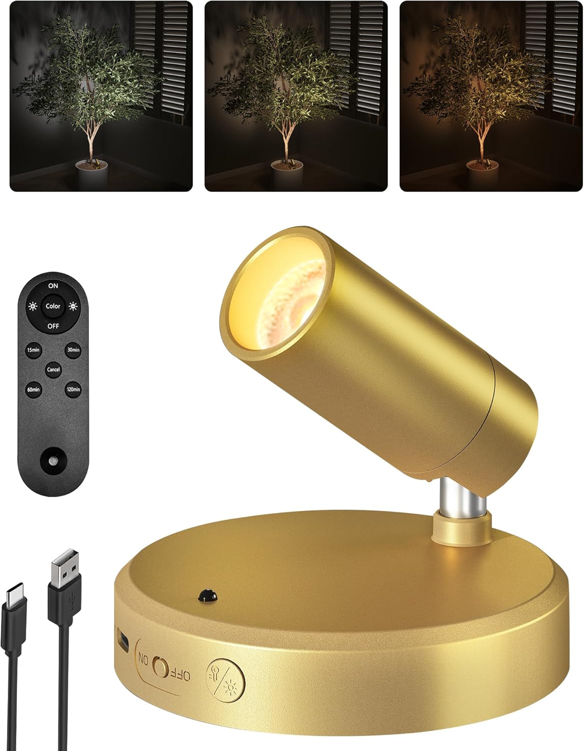 Luz RGB Recargable Inalámbrica para Fotografía