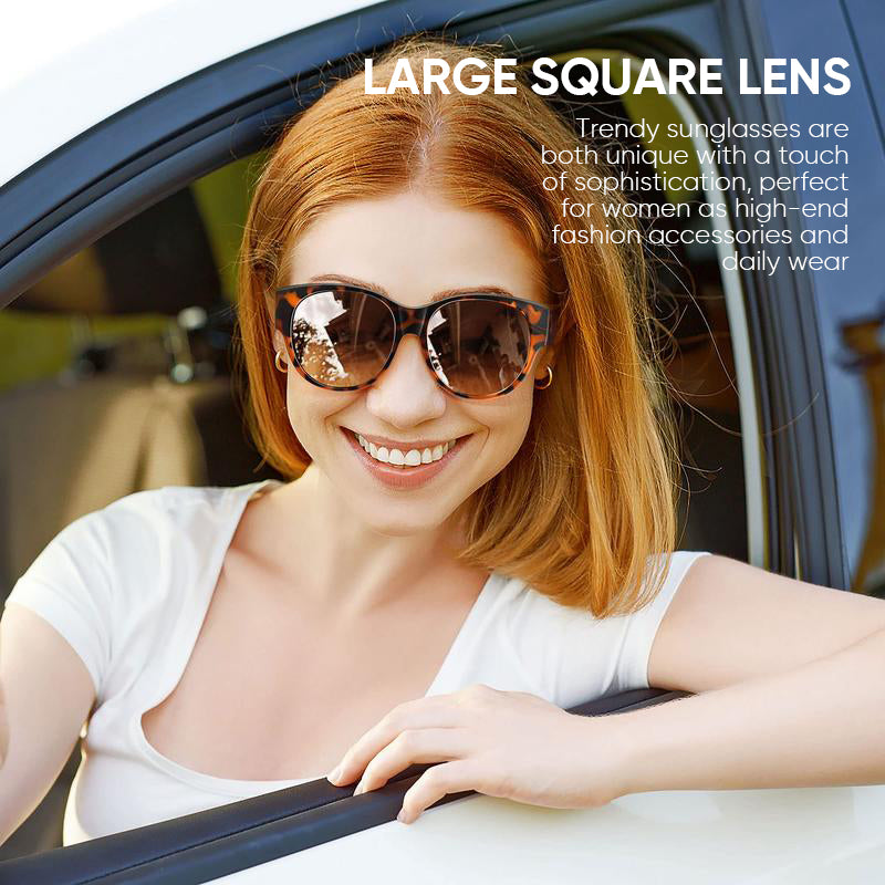 Gafas de Sol Superpuestas Polarizadas UV400 Diseño Cat-Eye para Hombre y Mujer