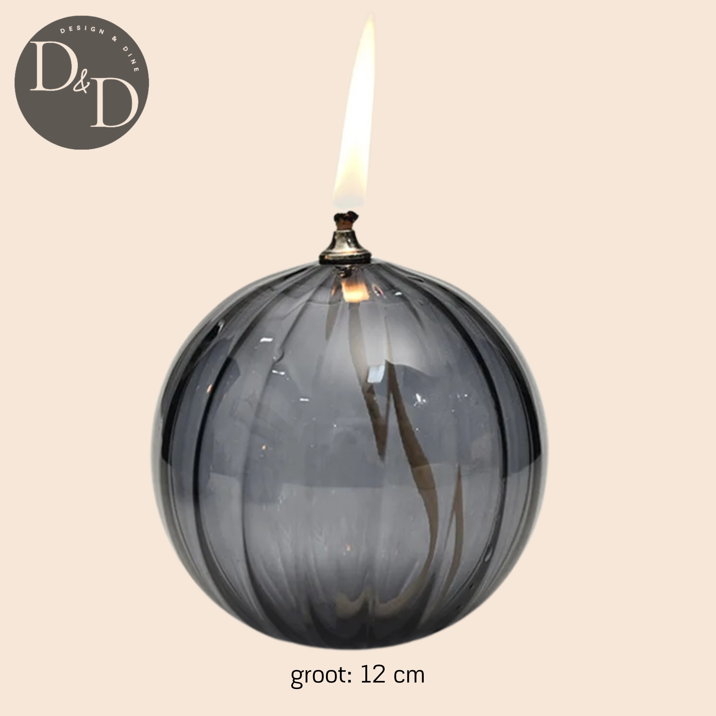 Vela ahumada - Disponible en tres tamaños