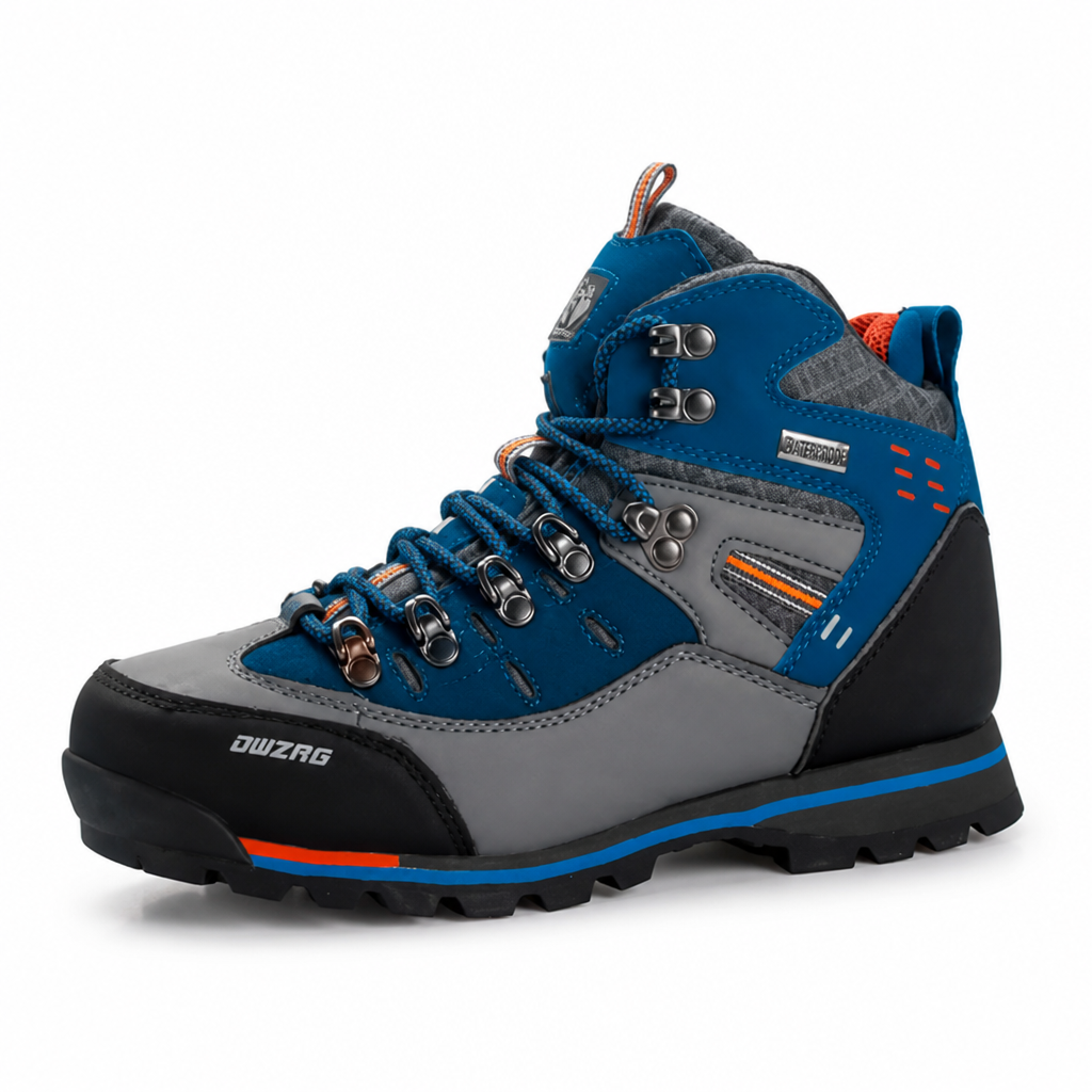 Bottes de randonnée pour homme à tige haute et semelle profilée