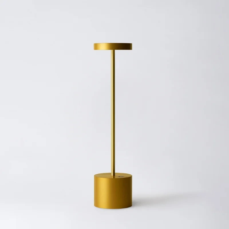 Lámpara de Mesa LED Metálica Inalámbrica