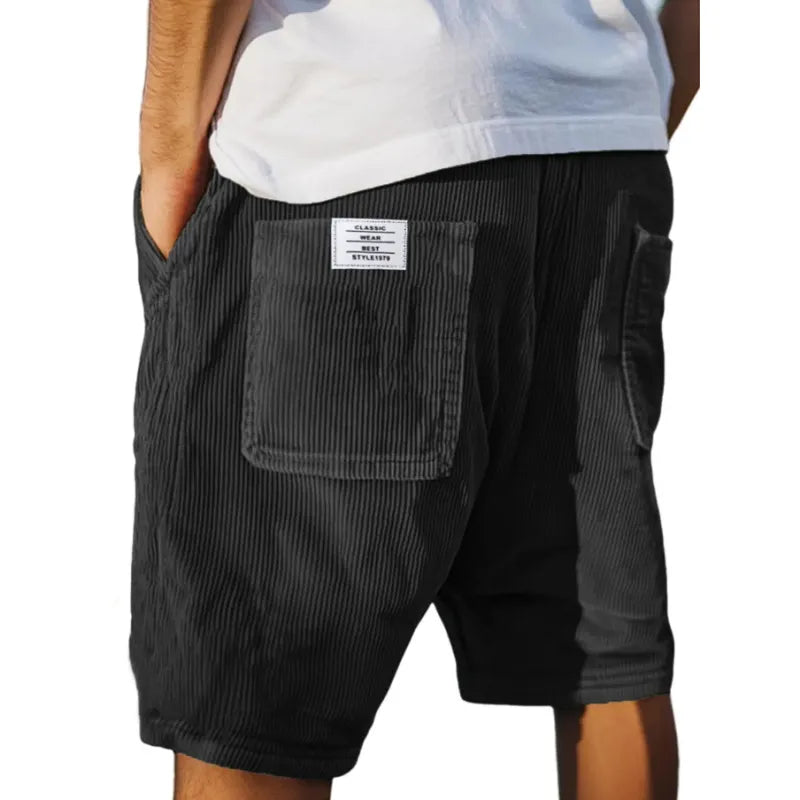 VICTOR | PANTALONES CORTOS ELEGANTES - Negro