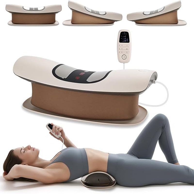 4-in-1-lendenmassageapparaat met warmte, vibratie en elektrostimulatie