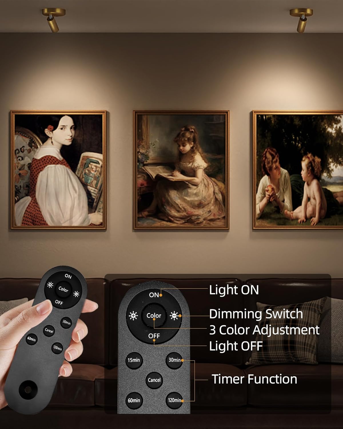 Luz RGB Recargable Inalámbrica para Fotografía