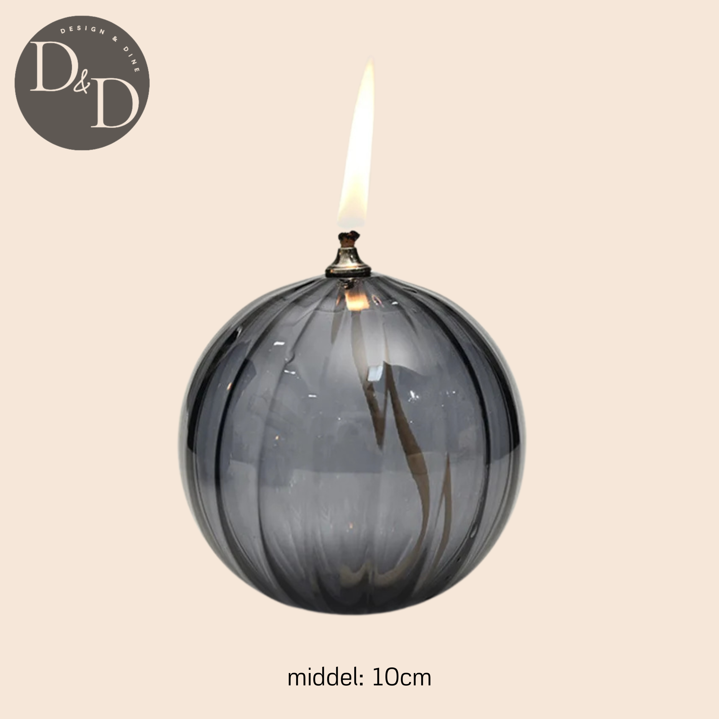 Vela ahumada - Disponible en tres tamaños