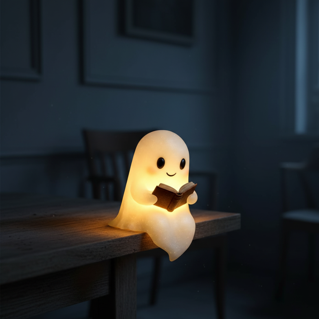 Lampe décorative fantôme | lumière chaude artisanale