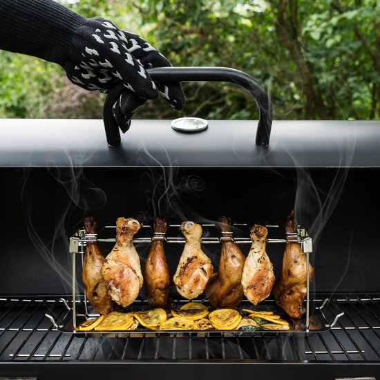 DrumRack – Perfectos palillos de pollo para la BBQ