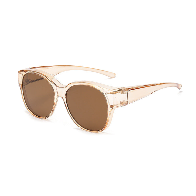 Gafas de Sol Superpuestas Polarizadas UV400 Diseño Cat-Eye para Hombre y Mujer