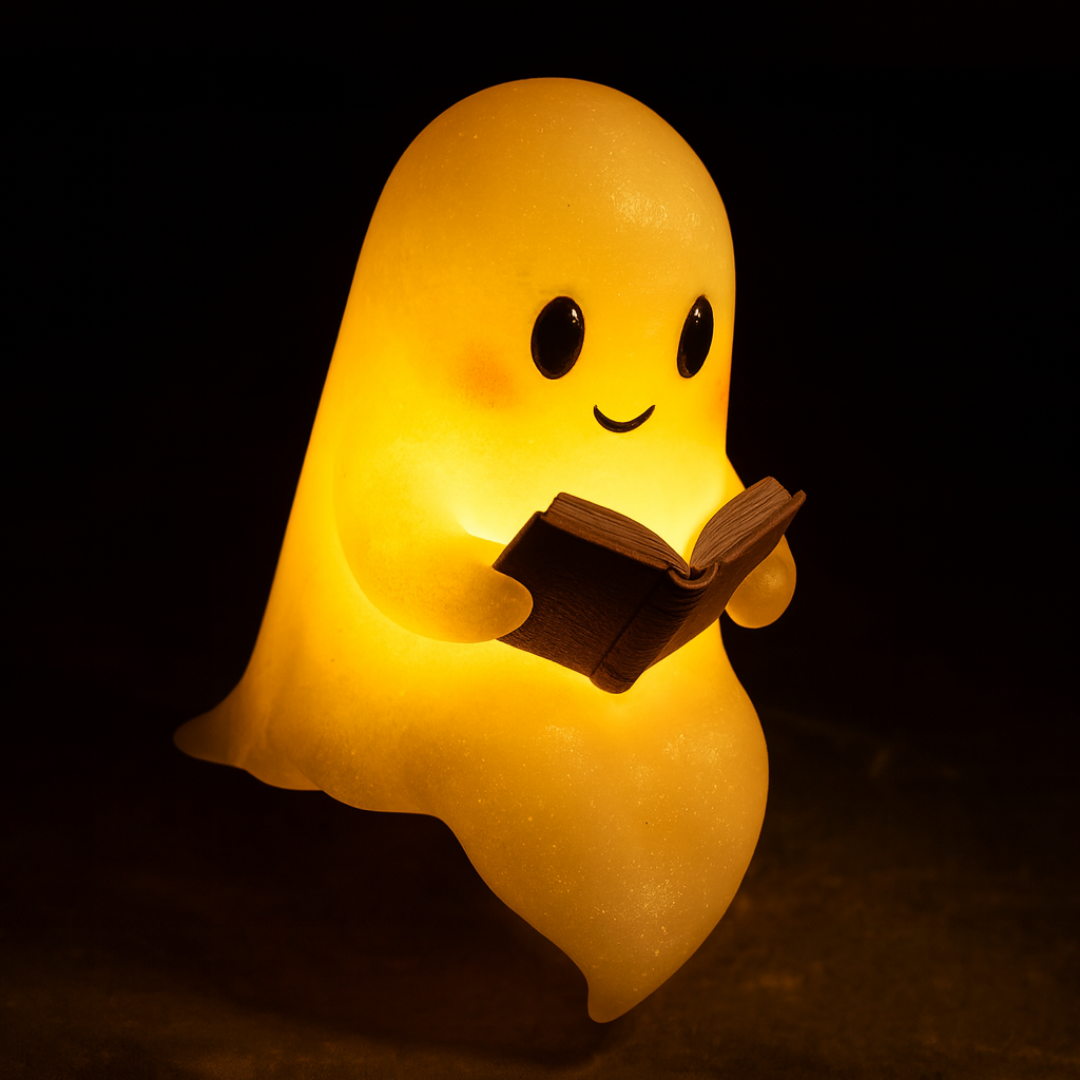 Lampe décorative fantôme | lumière chaude artisanale