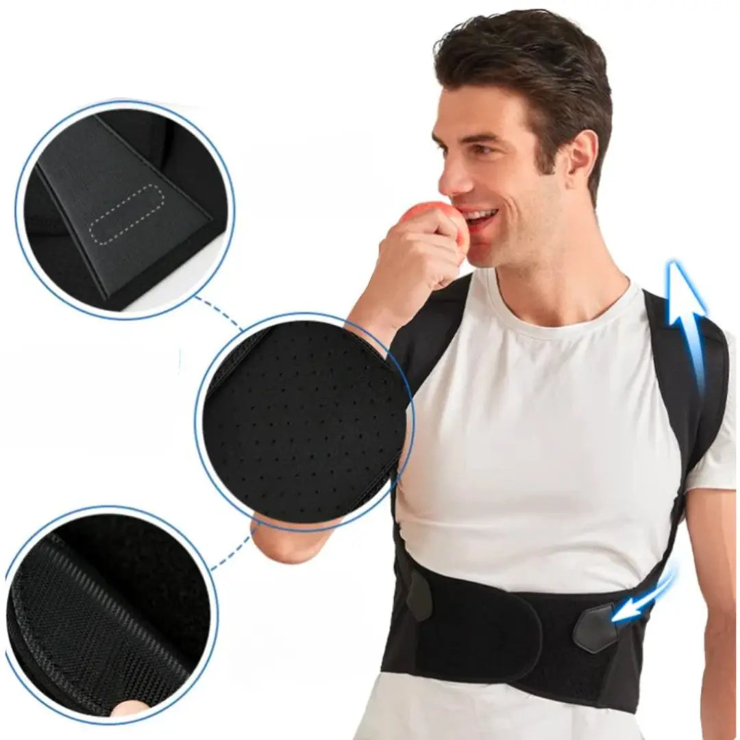 Corrector de Postura Cervical Ergonómico, Ajustable