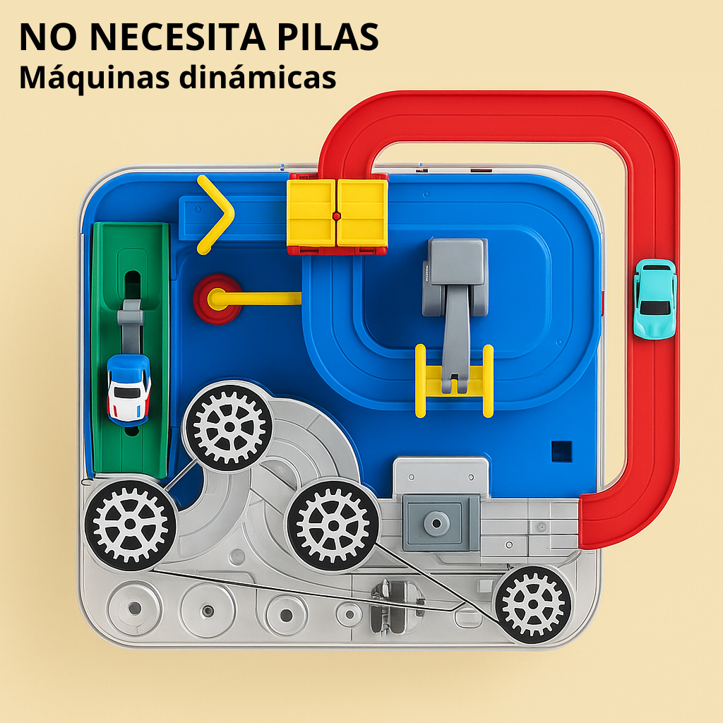 CircuitCity – Juego de coches y ciudad con desafíos lógicos para niños