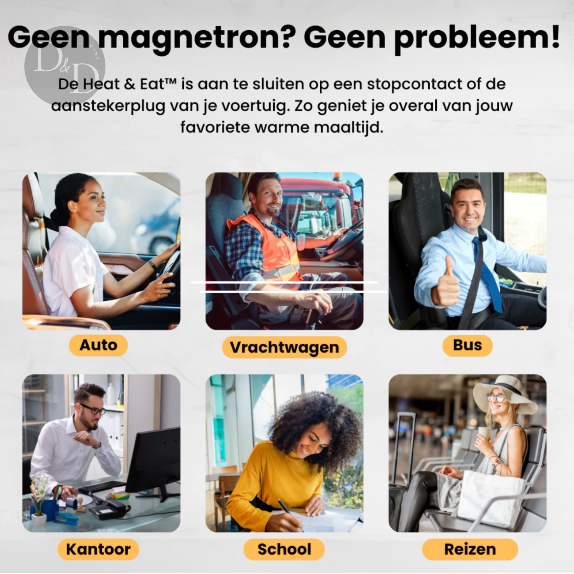 Calienta y Come - Lonchera eléctrica calefaccionada