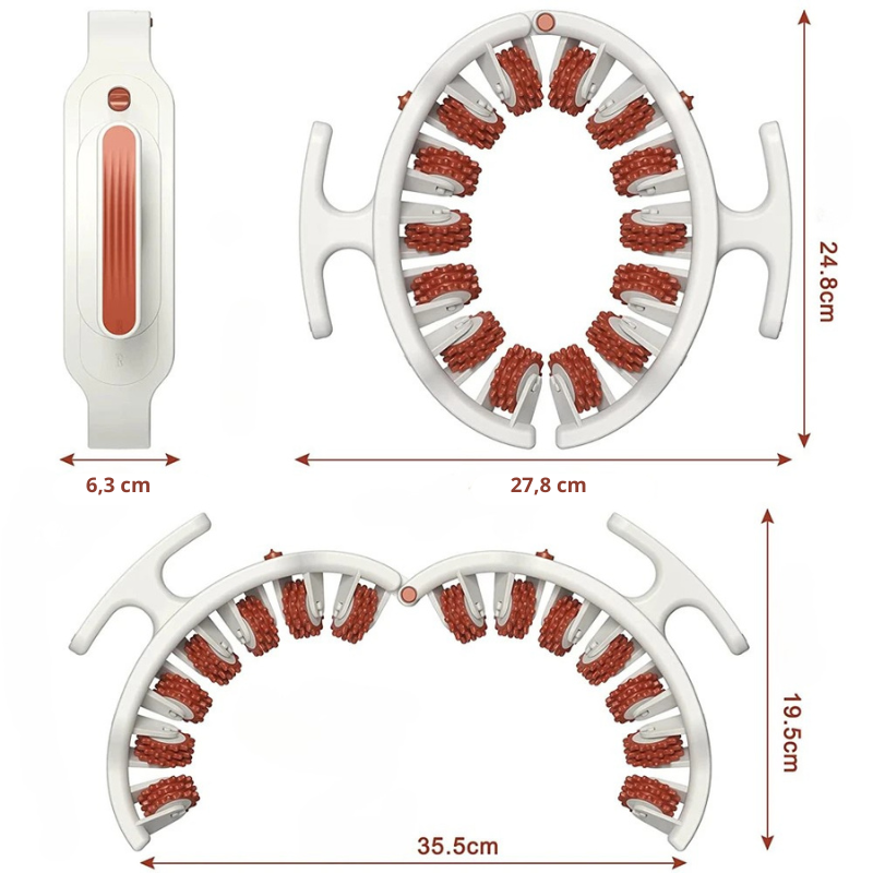 Drena Roller – Masajeador Linfático para Lipedema y Celulitis
