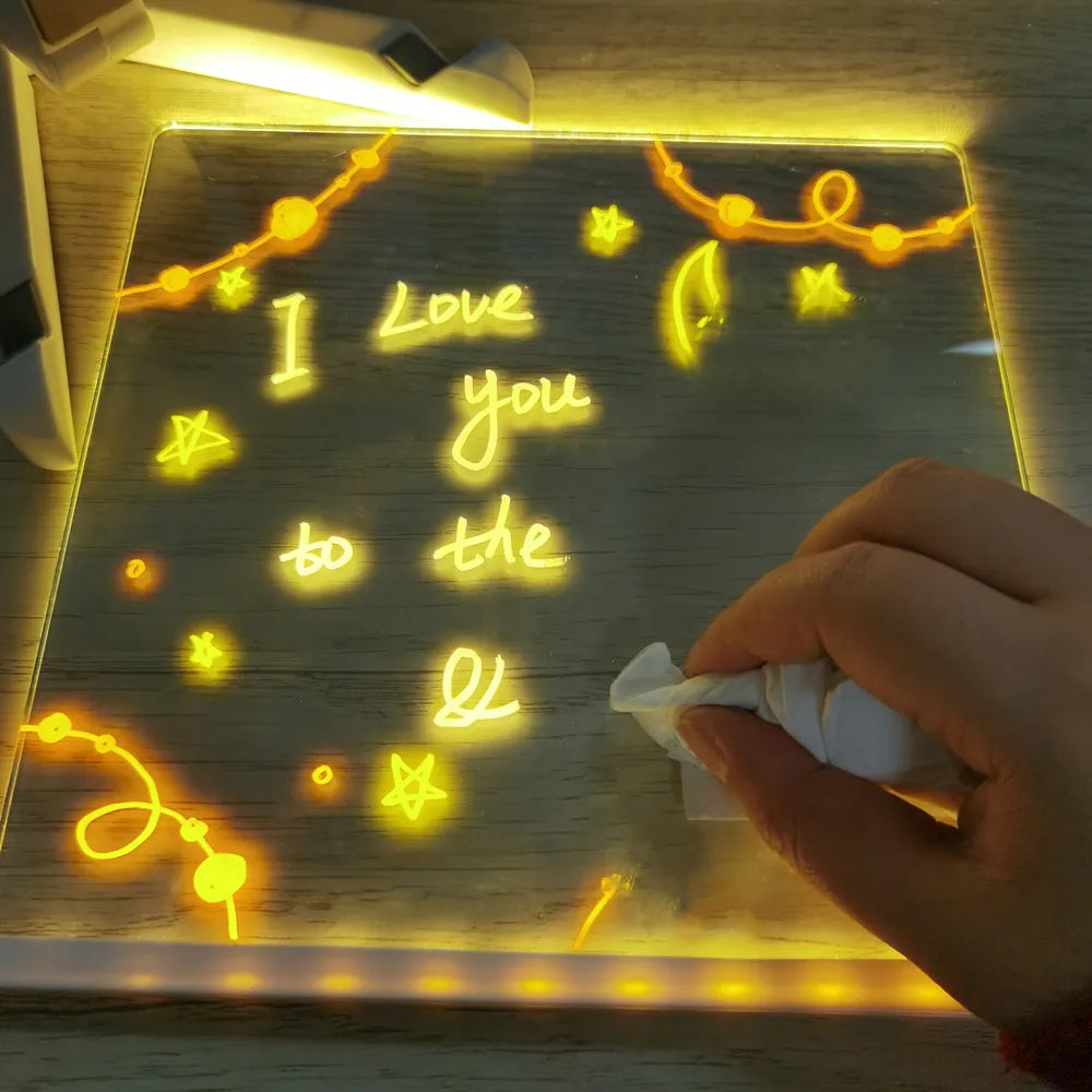 TableroBrillante – Tablero de dibujo luminoso e iluminado para niños