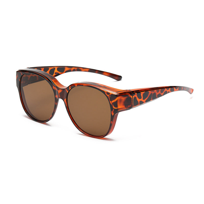 Gafas de Sol Superpuestas Polarizadas UV400 Diseño Cat-Eye para Hombre y Mujer