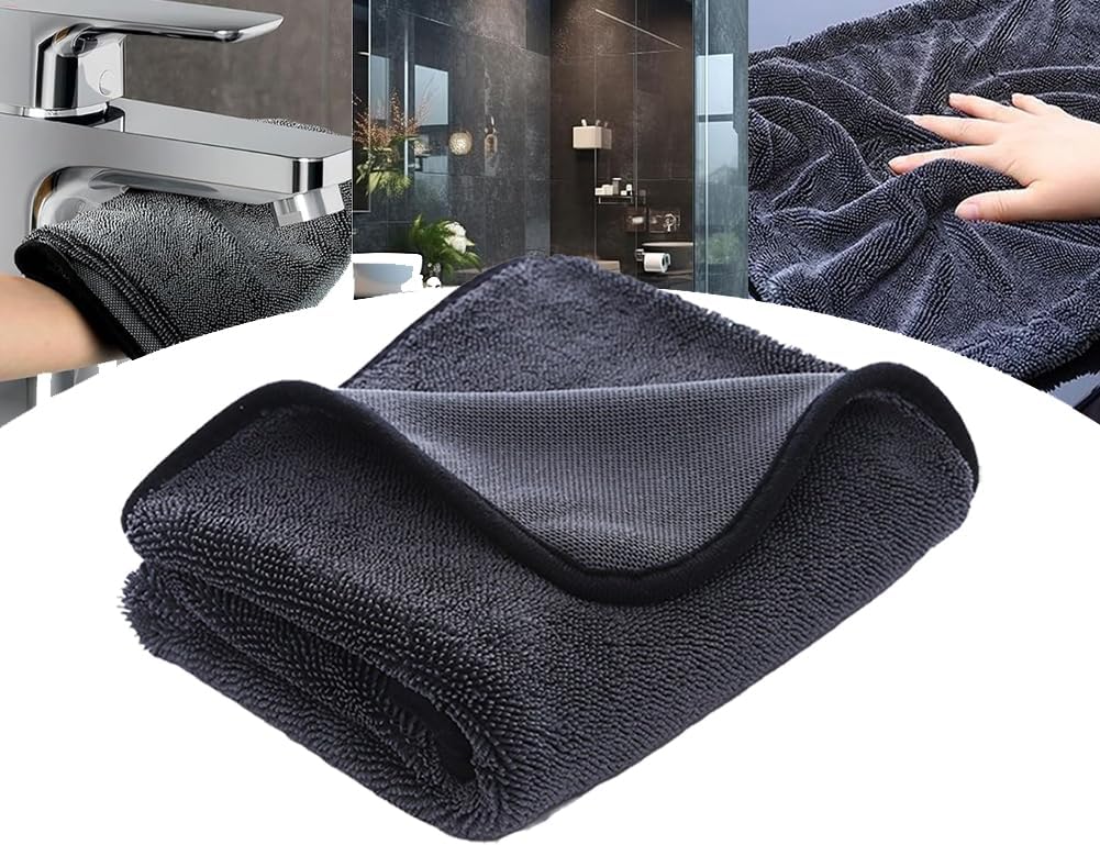 LimpiaMax - Paño de Microfibra Ultraabsorbente para Secado sin Rayas