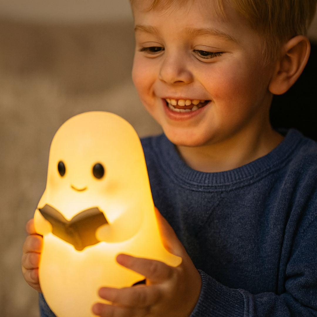 Lampe décorative fantôme | lumière chaude artisanale