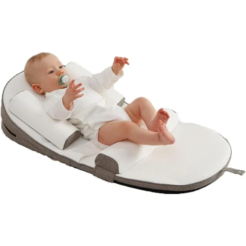 Cojín Posicionador para Bebé con Funda Lavable y Soportes Laterales