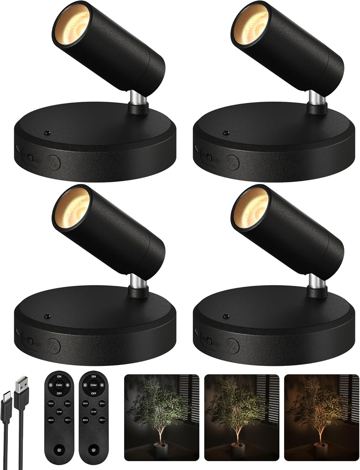 Luz RGB Recargable Inalámbrica para Fotografía