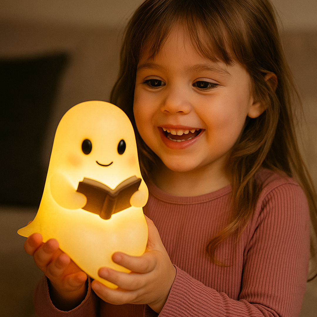 Lampe décorative fantôme | lumière chaude artisanale