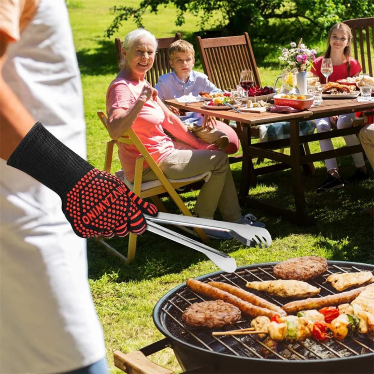 FireGuard - Guantes de BBQ hasta 800°C