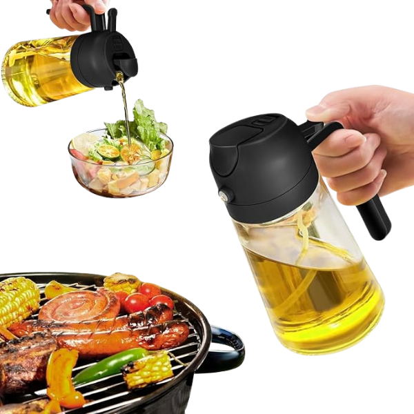 BBQ mist - spray de aceite 2 en 1