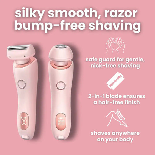 Rasuradora suave para piel sensible, afeitado cómodo