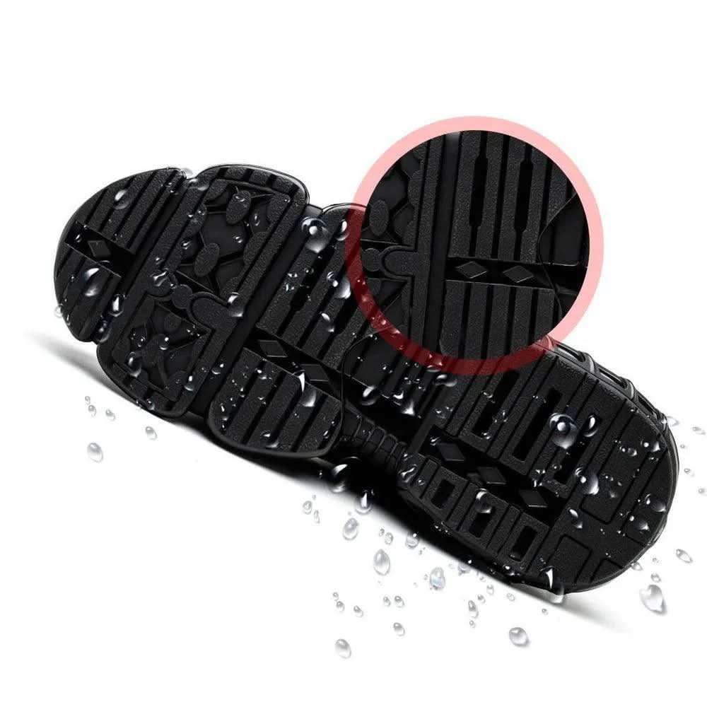 Zapatos de Trabajo para Hombre con Soporte de Arco y Suela Antideslizante